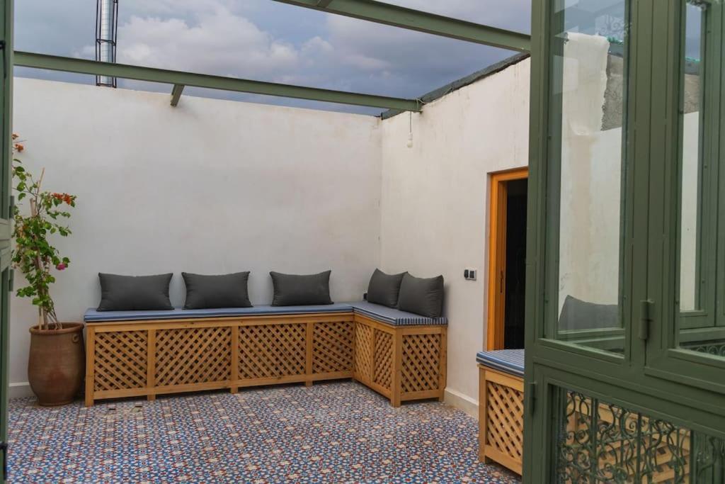 Riad Pistache 135M2 In Der Medina Mit Terrasse Villa Marrakesh Exterior photo